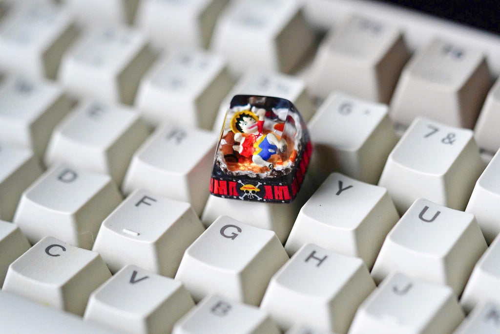 BUY 1 GET 1 FREE Anime keycap, pirate 1U Keycap: Set Sail with the Pirates