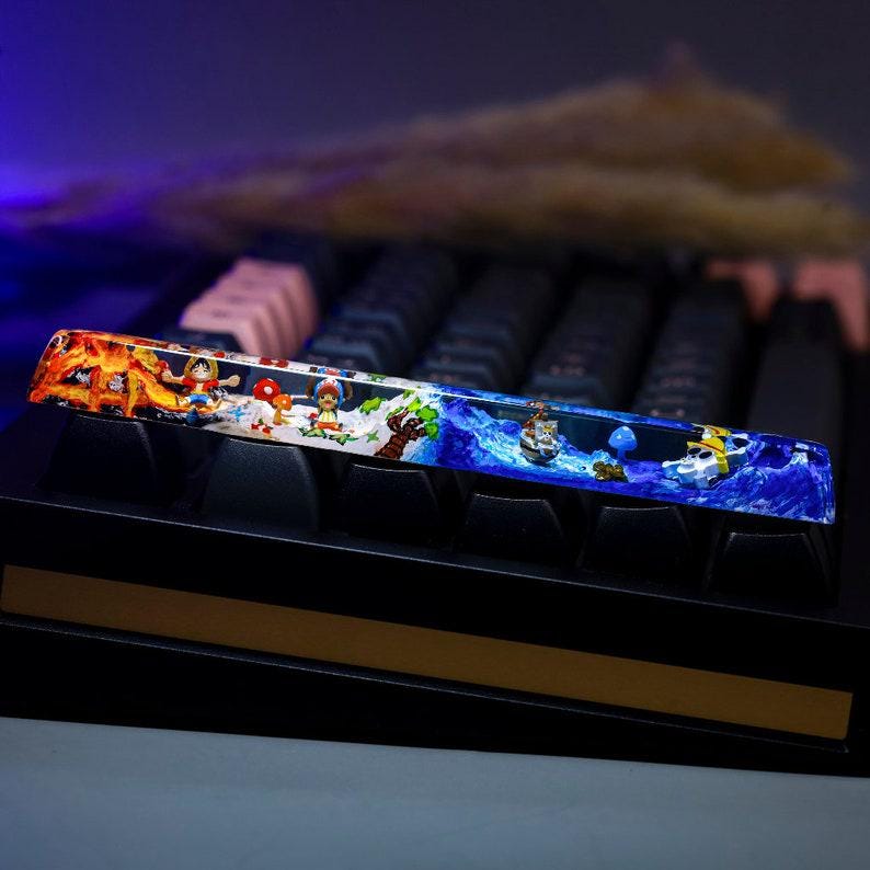 BUY 1 GET 1 FREE Anime keycap, pirate 1U Keycap: Set Sail with the Pirates