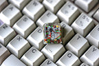 iconic hero keycap, Supper hero resin keycap,  Halloween gift , handmade keycap, anime keycap, Artisan Keycap, Birthday Gift,