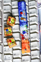 handmade Hedgehog spacebar artisan keycap, resin keycap,custom anime keycaps,Shadow Custom keycaps for cherry Mx ,Birthday Gi