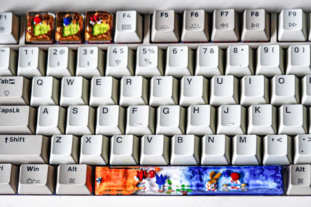 handmade Hedgehog spacebar artisan keycap, resin keycap,custom anime keycaps,Shadow Custom keycaps for cherry Mx ,Birthday Gi