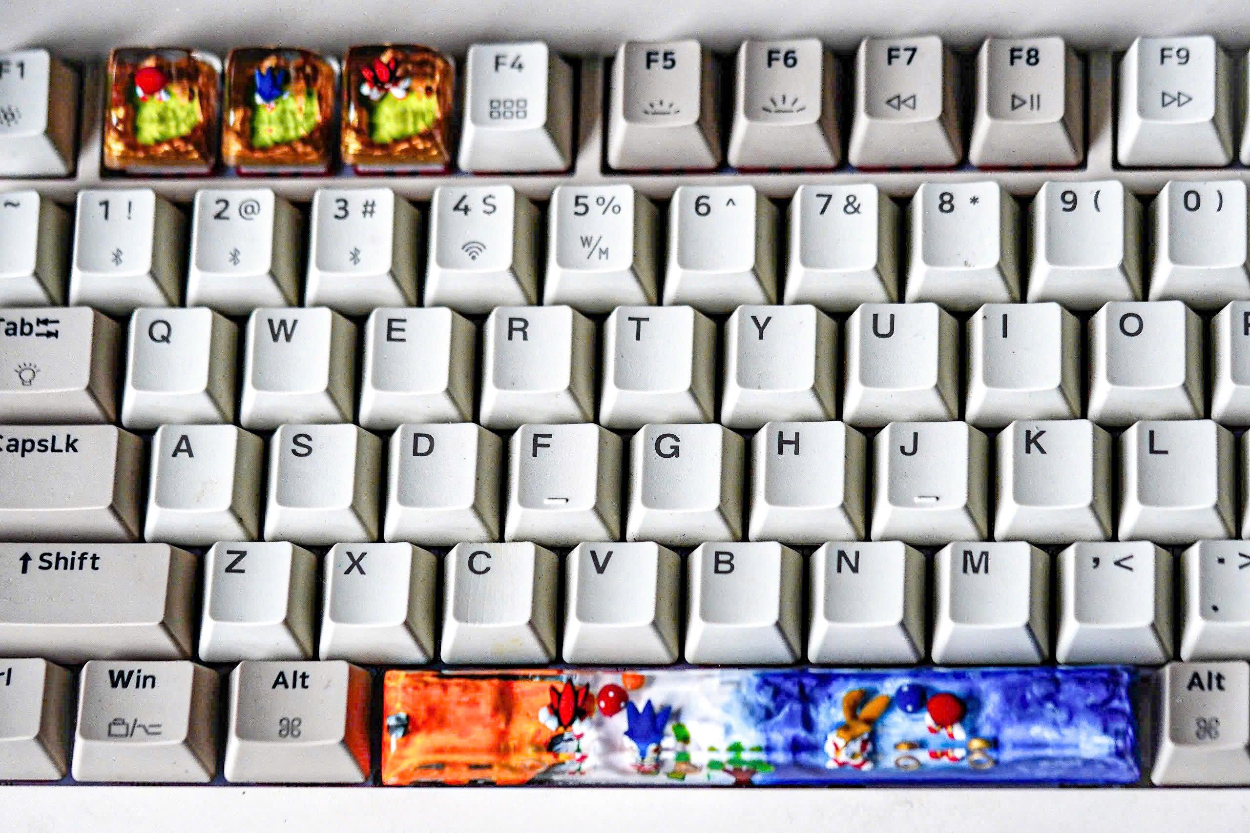 handmade Hedgehog spacebar artisan keycap, resin keycap,custom anime keycaps,Shadow Custom keycaps for cherry Mx ,Birthday Gi