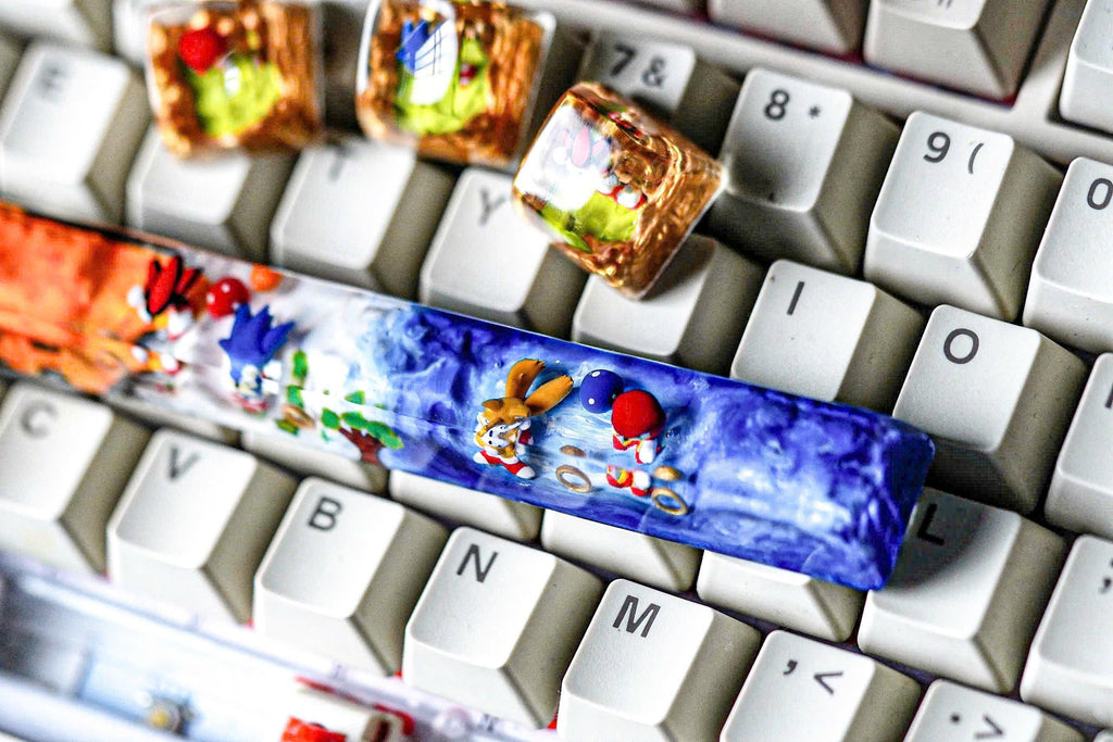 handmade Hedgehog spacebar artisan keycap, resin keycap,custom anime keycaps,Shadow Custom keycaps for cherry Mx ,Birthday Gi