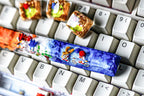 handmade Hedgehog spacebar artisan keycap, resin keycap,custom anime keycaps,Shadow Custom keycaps for cherry Mx ,Birthday Gi