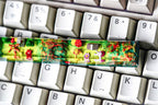 Resin Wi.nni.e the P.oo.h inspired keycaps, Custom resin Keycap SA profile, Custom spacebar keycap, Handmade Resin Keycap, Cu