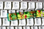 Resin Wi.nni.e the P.oo.h inspired keycaps, Custom resin Keycap SA profile, Custom spacebar keycap, Handmade Resin Keycap, Cu