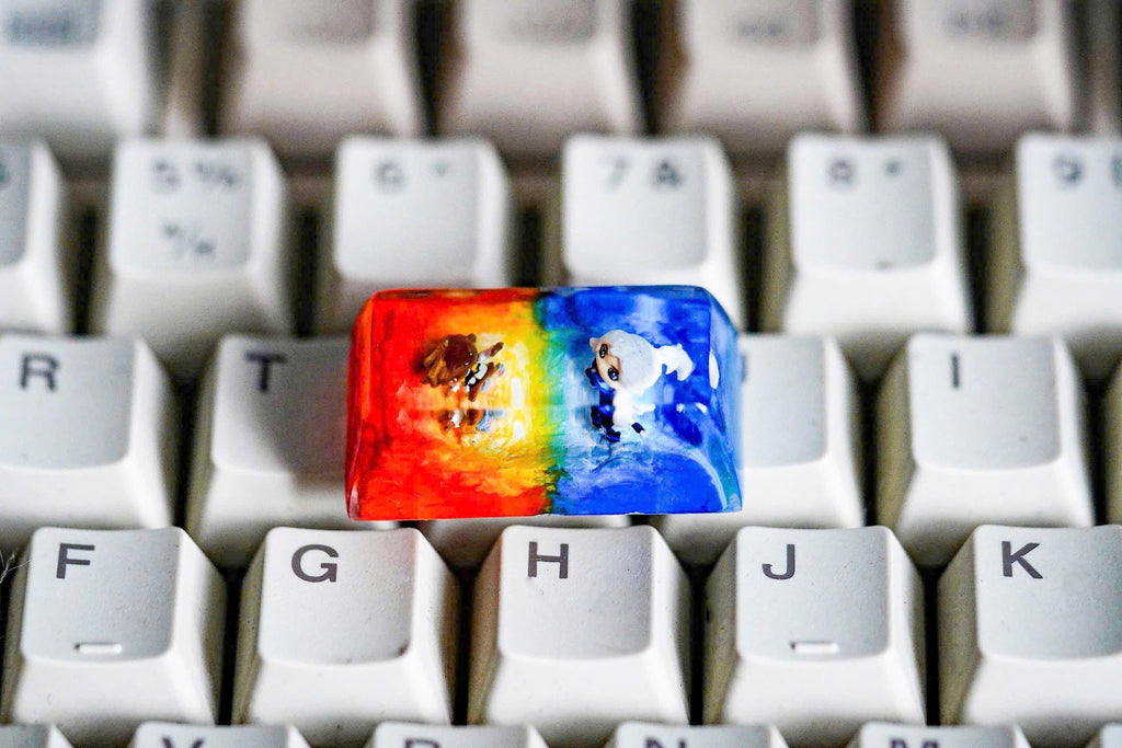 Resin Game Keycap, Anime Character Custom Keycap Game Decoration, Gift ,ESC Resin Keycap, Resin Handmade Keycap,