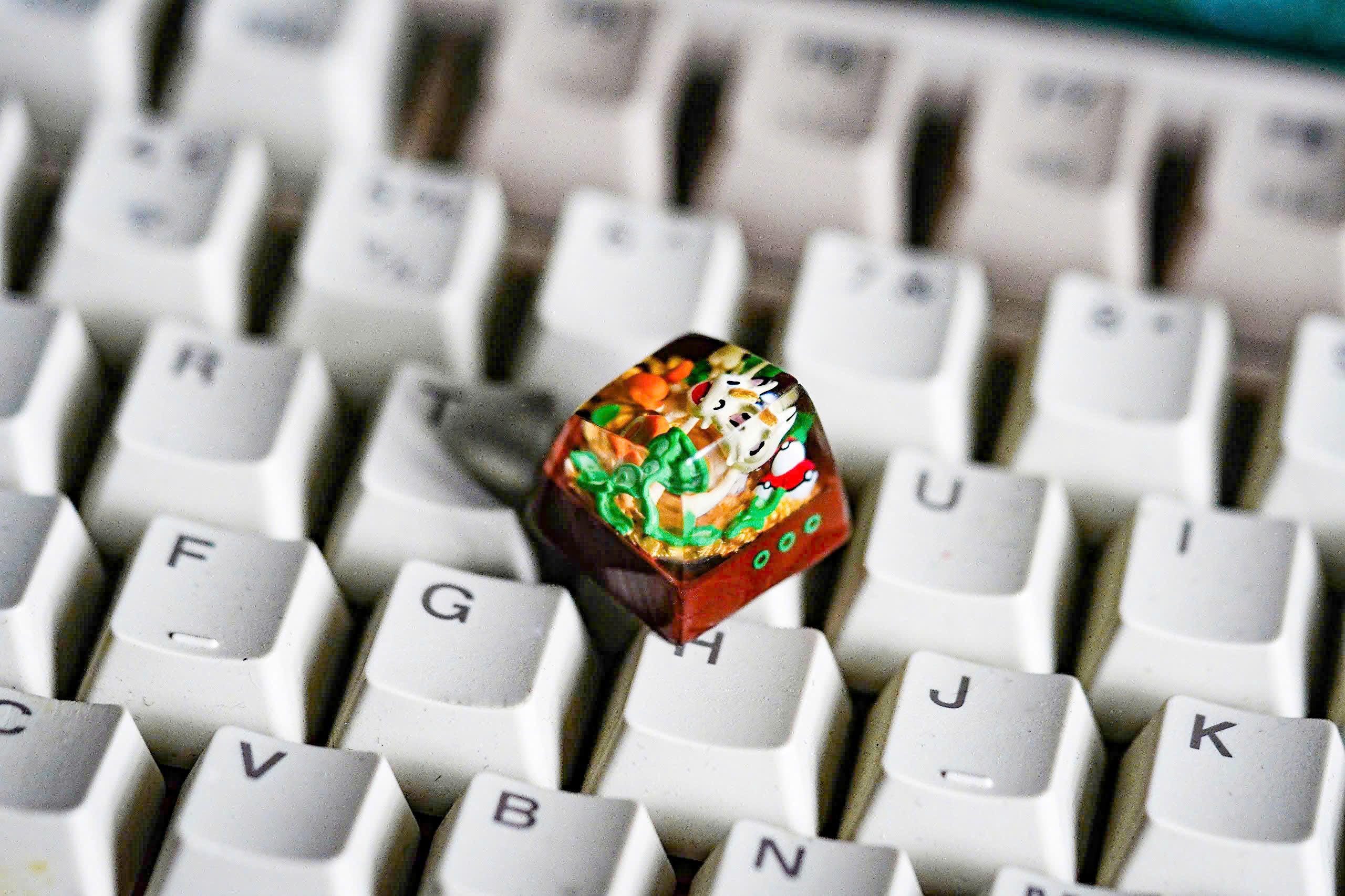 Meo.w.th, L.ug.ia, wo.bb.u.ffet, M.i.m.ikyu keycap, pok.em.on spacebar keycap, valentine gift, keycap set