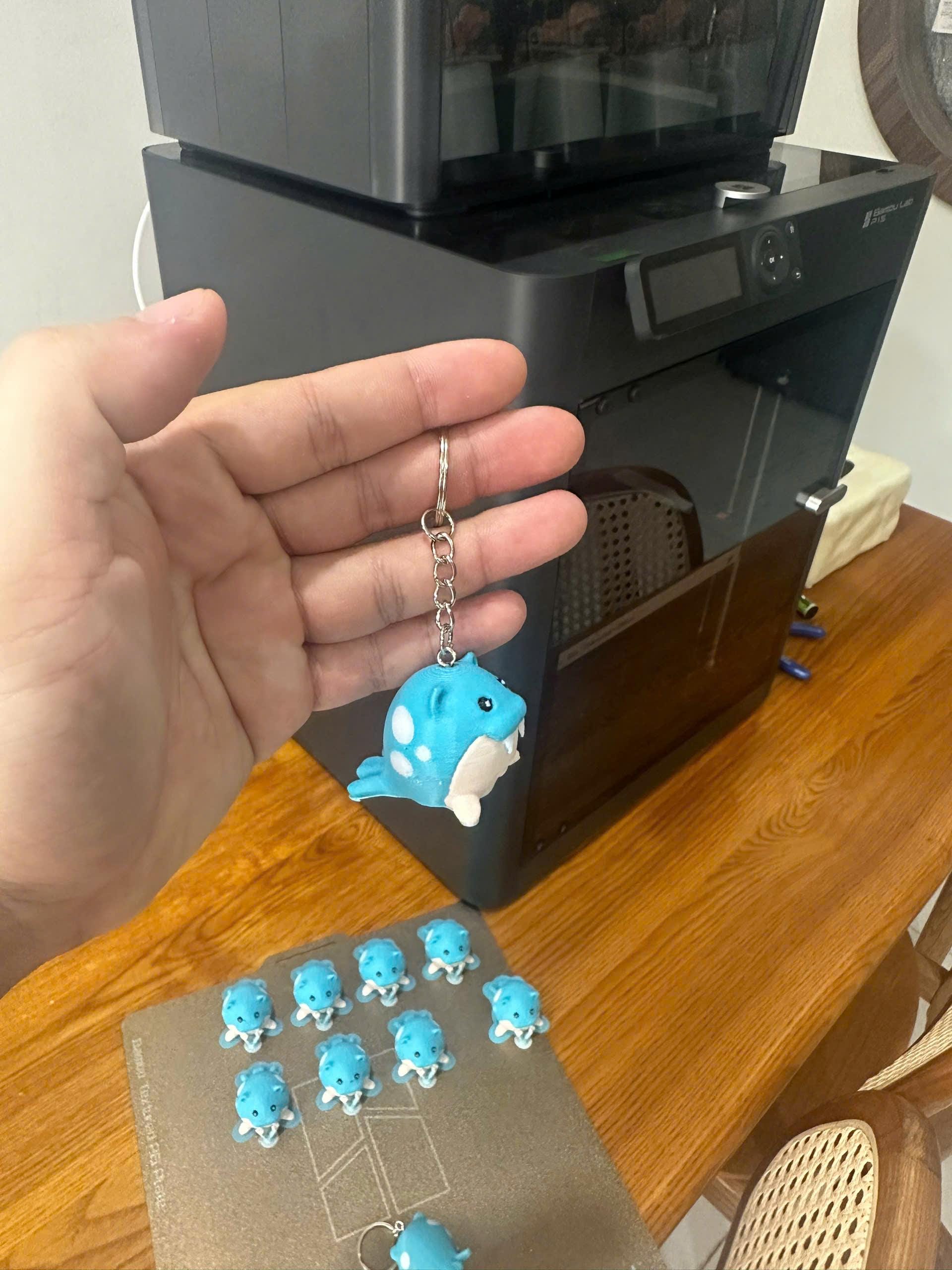 Custom Po.ke.mon Keychain | Handmade Anime Keyring | Cute Po.ke.mon Gift | Gamer Accessory | Kawaii Keychain for Bag or Backp