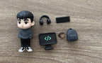 hand-painted personalized 3D mini cartoon action figure from your photo, Custom Toys, Custom Desktop Decoration