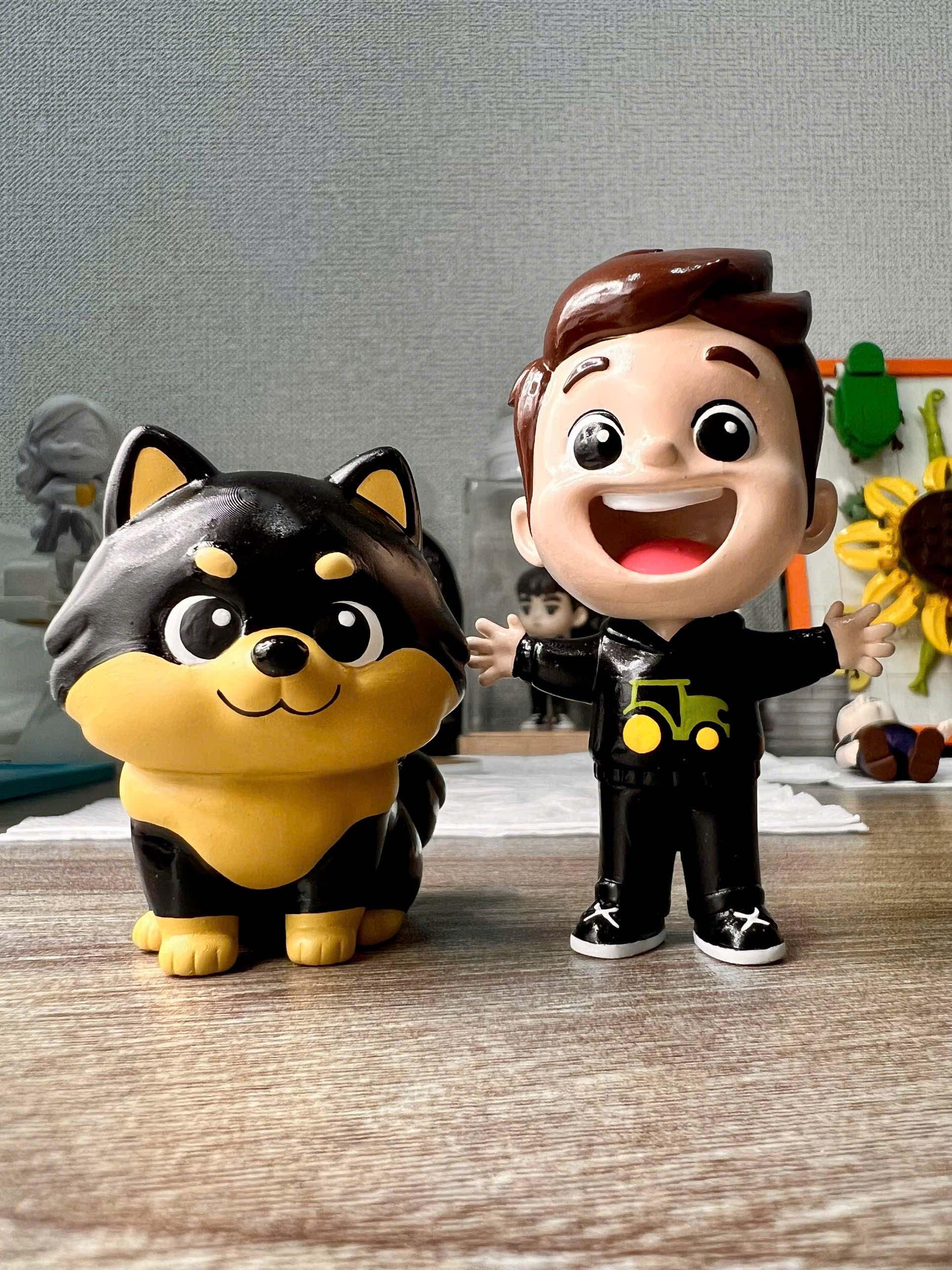 Custom Hand-Painted Figure from Your Photo | Personalized Mini Figurine | Custom Pet or Human Figure | Unique Gift Idea
