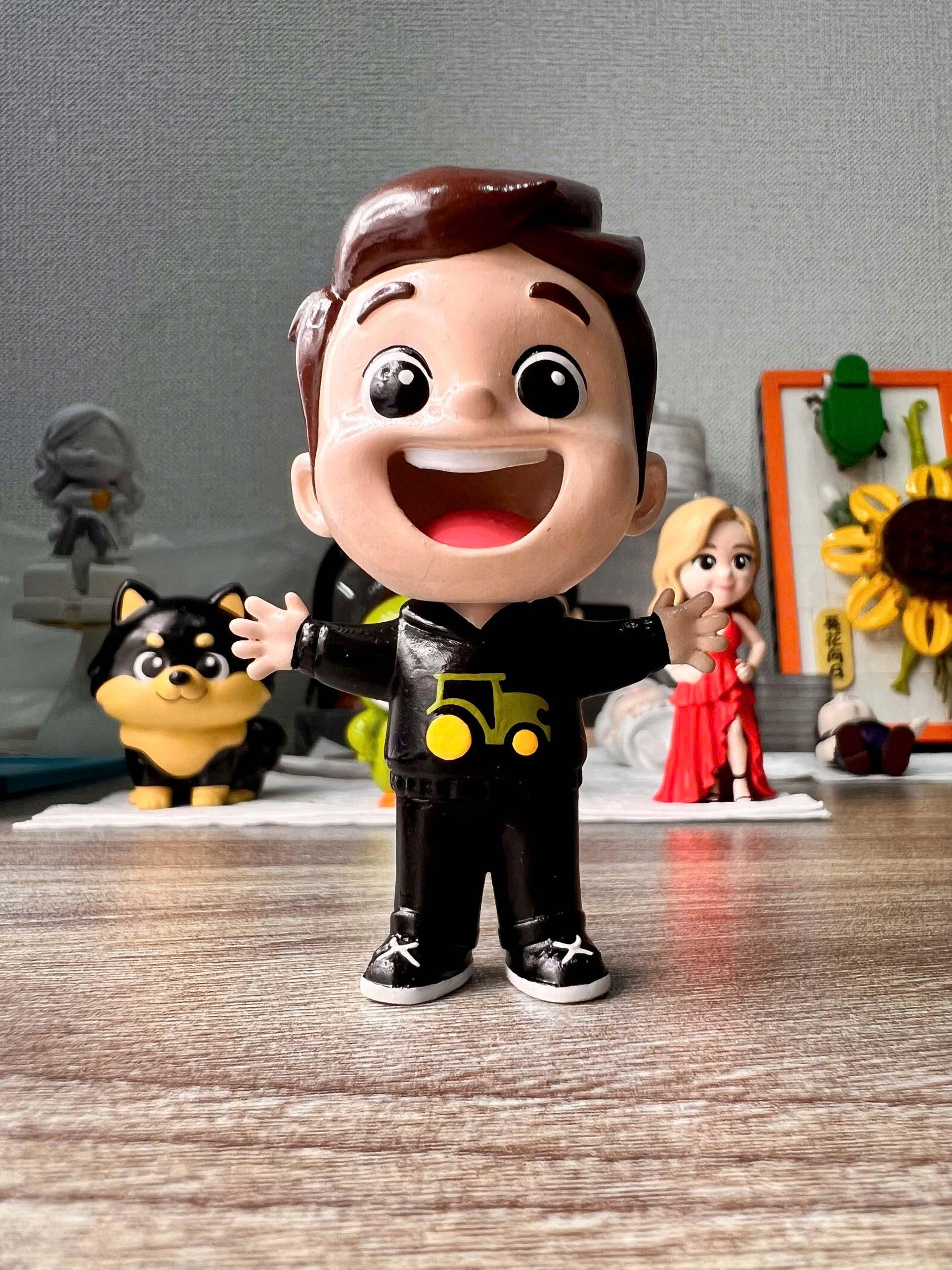 Custom Hand-Painted Figure from Your Photo | Personalized Mini Figurine | Custom Pet or Human Figure | Unique Gift Idea