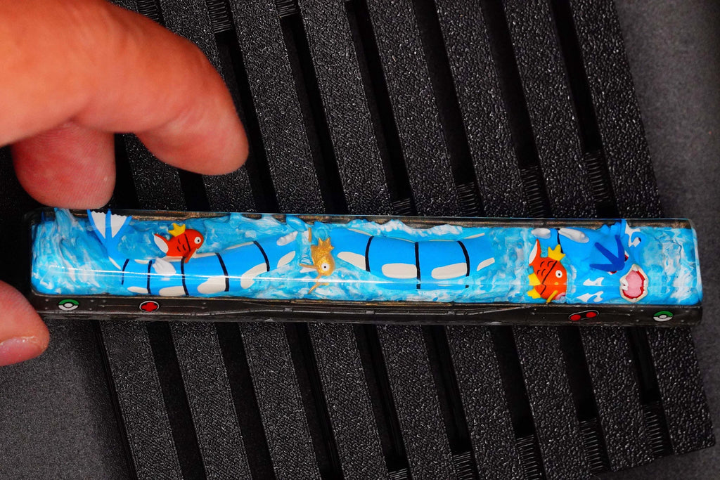 Water dragon Pok.e.m.on Spacebar custom, Po.ke.mon keycap, Artisan Pok.em.on Keycap, Custom Po.ke.m.on Keycap, gift for him,