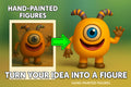 Custom Hand-Painted Figure from Your Photo | Personalized Pet Figure | Turn Your Idea into a Mini Figurine | Unique Gift | Ki