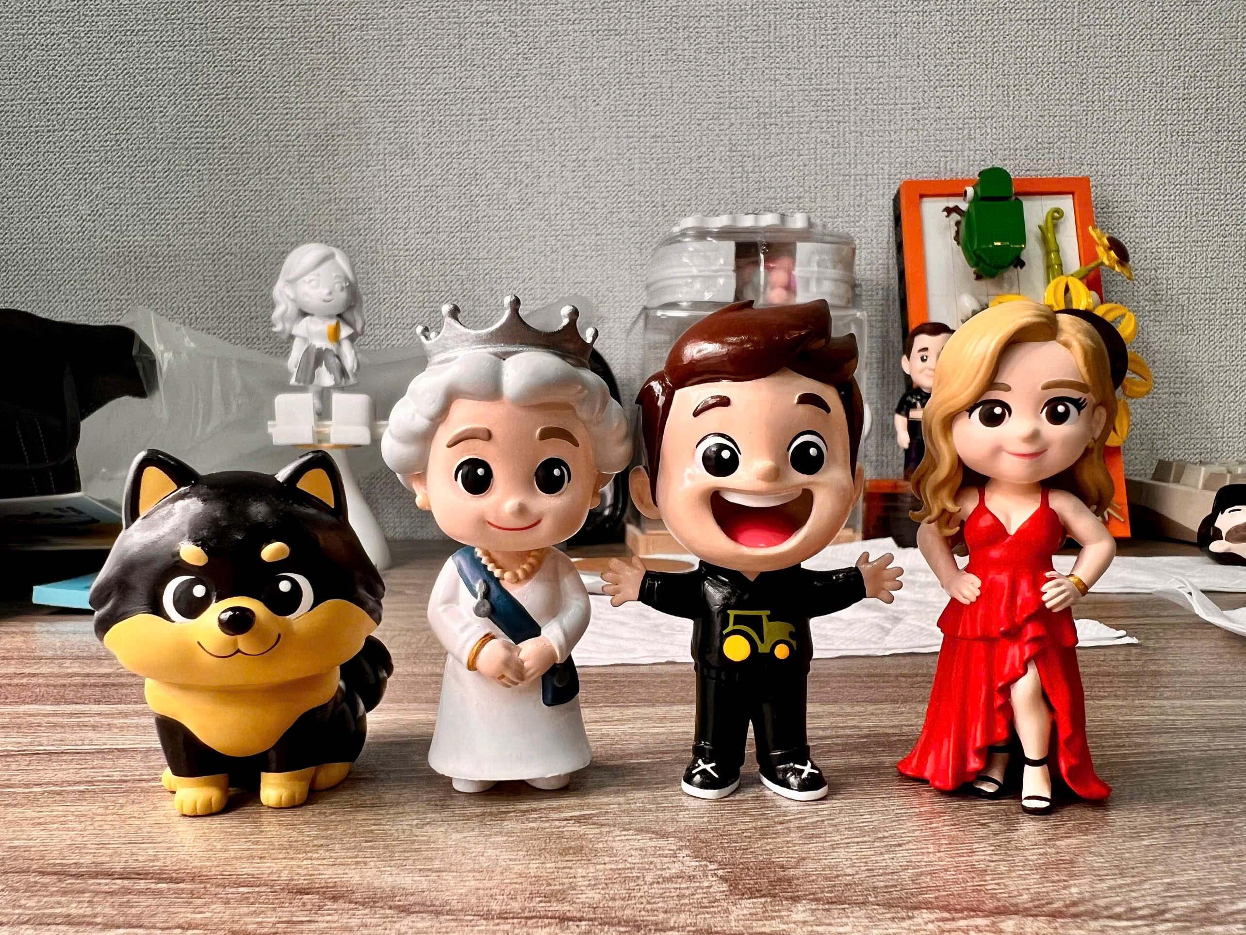 Custom Hand-Painted Figure from Your Photo | Personalized Pet Figure | Turn Your Idea into a Mini Figurine | Unique Gift | Ki