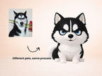 Custom Pet Figurine | Personalized Chibi Pet Statue | Handmade 3D Pet Figure from Photo | Dog & Cat Gift