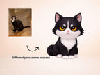 Custom Pet Figurine | Personalized Chibi Pet Statue | Handmade 3D Pet Figure from Photo | Dog & Cat Gift