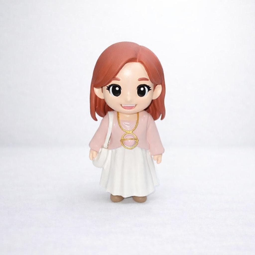 Handmade 3D Figurine from Photo with Pet, Custom Personalized Character Gift