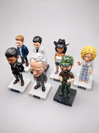 Custom Bobblehead From Photo, Personalized Figurine With Name Base, Handmade Mini Me Gift, Unique Gift for Him Her, Fathers D