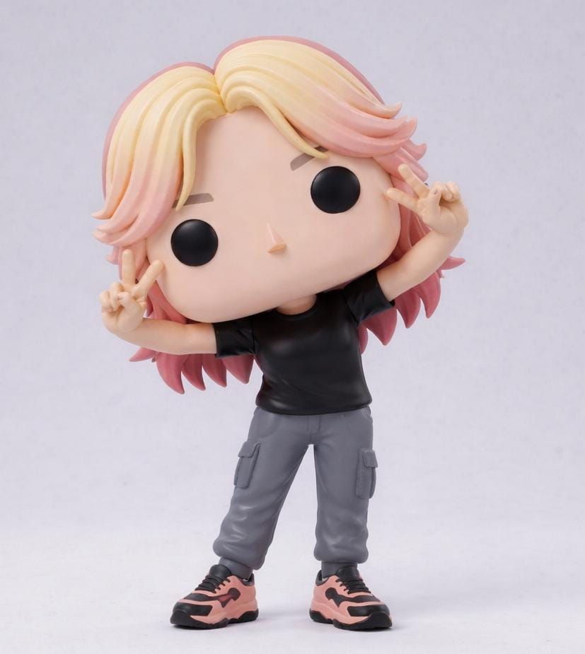 Custom Big Head Style Figure From Photo, Personalized Mini Me Figurine, Cute Big Head Custom Doll, Unique Gift for Him Her