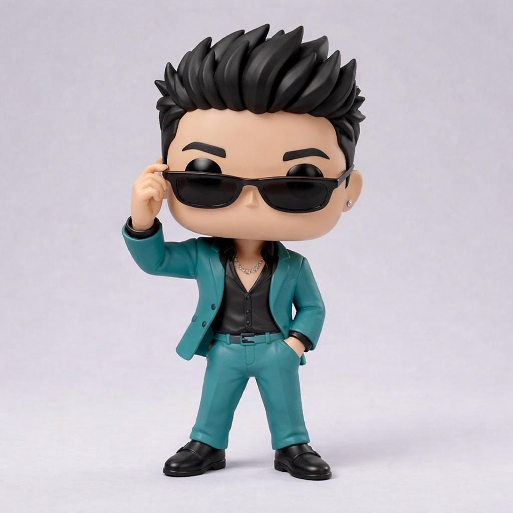 Custom Big Head Style Figure From Photo, Personalized Mini Me Figurine, Cute Big Head Custom Doll, Unique Gift for Him Her