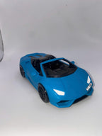 Custom Mini Me Action Figure with Supercar, Personalized Figurine from Photo, Gift for Car Lovers, Gift for Him