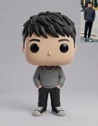 Custom Big Head Style Figure From Photo, Personalized Mini Me Figurine, Cute Big Head Custom Doll, Unique Gift for Him Her