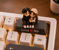 Custom Figurine Keycap from Photo, Personalized Artisan Resin Keycap, Custom Mini Figure, Mechanical Keyboard Gift
