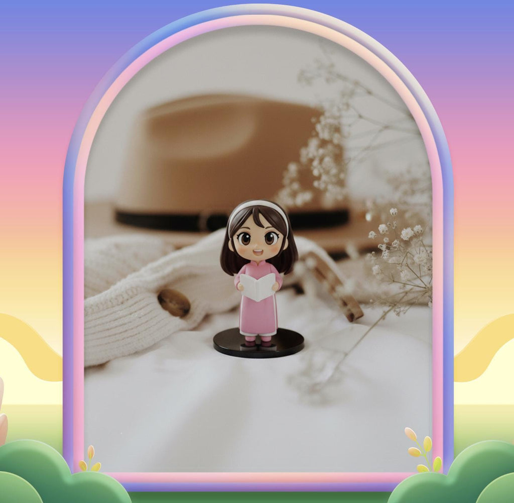 Custom 3D Mini Figure From Photo, Hand-Painted Desk Figurine, Personalized Character