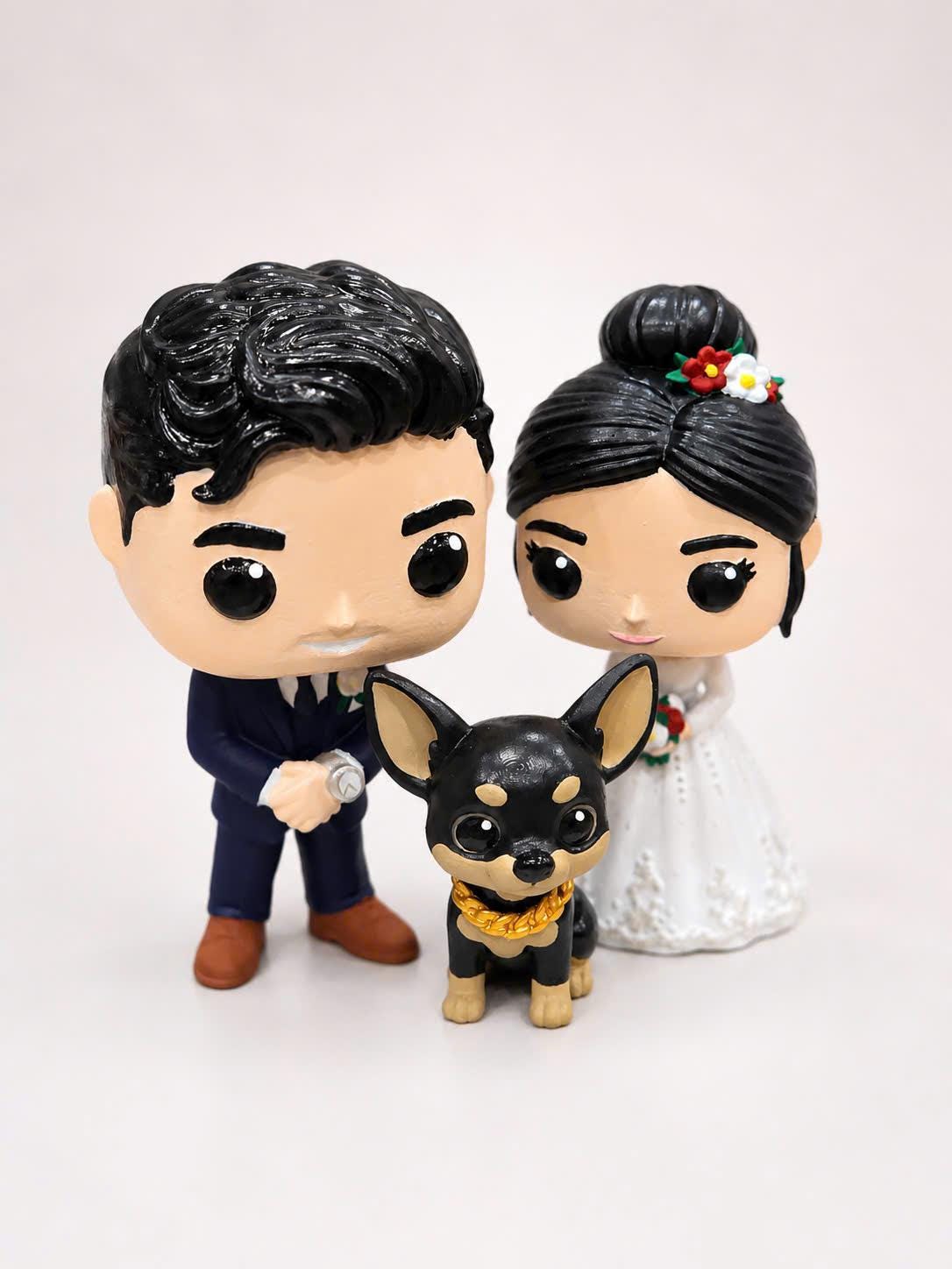 Custom Big Head Style Figure From Photo, Personalized Mini Me Figurine, Cute Big Head Custom Doll, Unique Gift for Him Her
